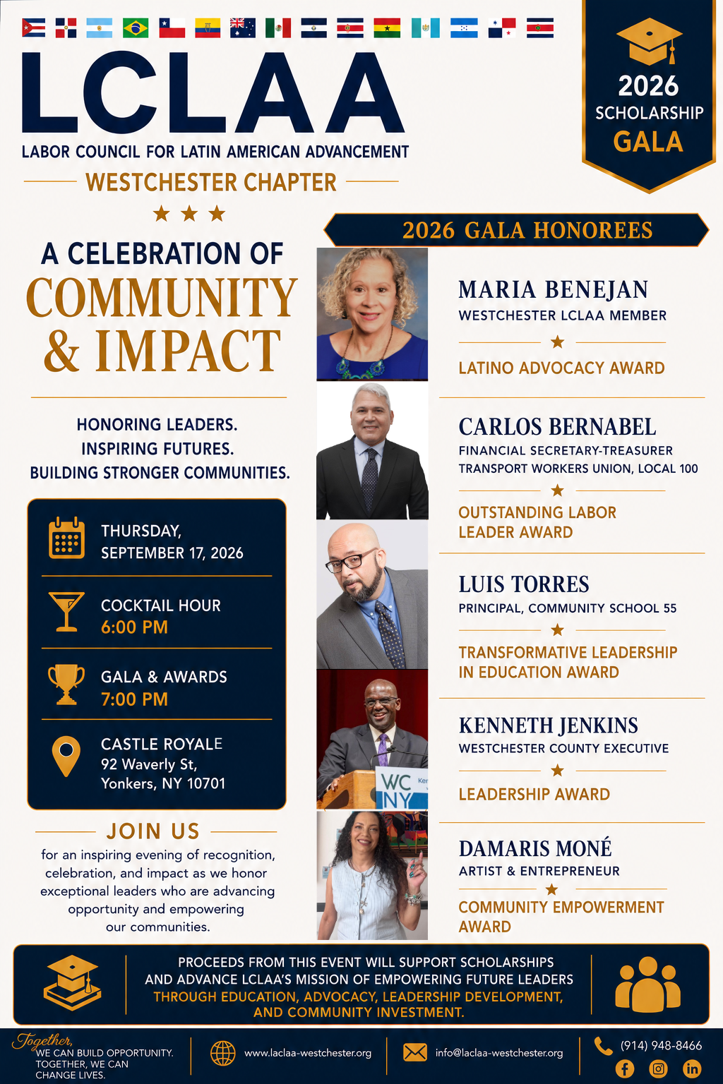 LCLAA 2026 Scholarship & Community Impact Gala