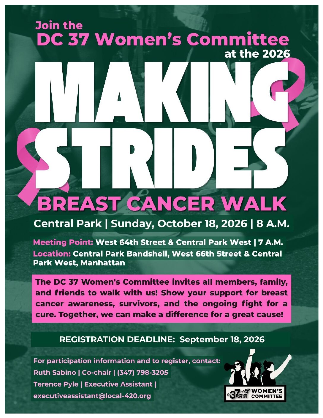 WC Breast Cancer Walk Flyer 1 pdf